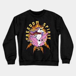 FREEDOM SPIRIT FUN FUN FUN Crewneck Sweatshirt